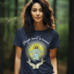 PRAYER CANNOT BE CENSORED Semi-Fitted Patriotic Christian T-Shirt (S-3XL):  Women's Gildan 5000L - FREE SHIPPING