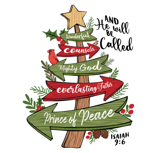 The PRINCE OF PEACE Semi-Fitted Christmas T-Shirt (S-3XL):  Women's Gildan 5000L - FREE SHIPPING