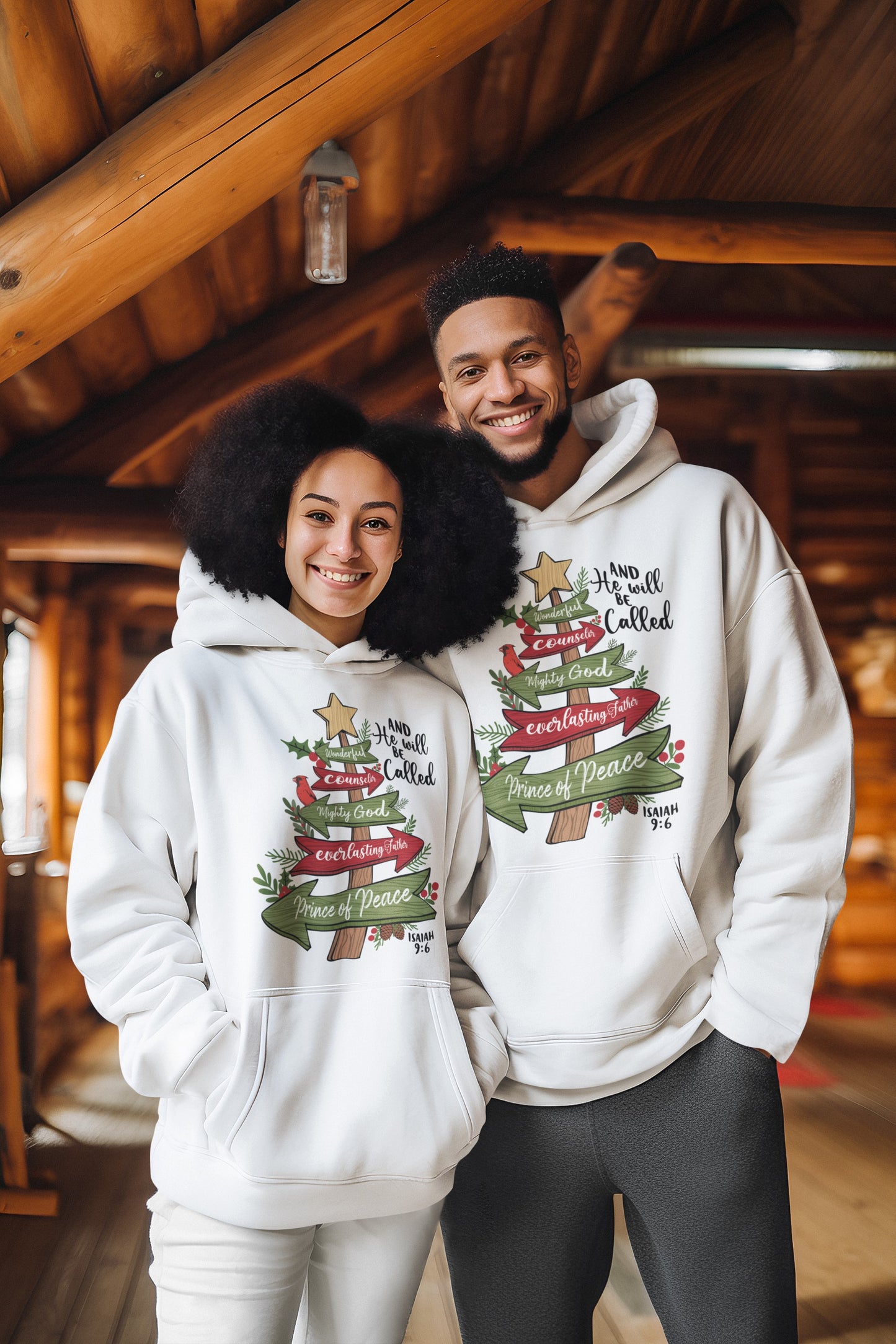 The PRINCE OF PEACE Heavy Weight Christmas Hoodie (S-5XL):  Men's Gildan 18500 - FREE SHIPPING