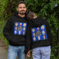THE SHADY BUNCH Heavy Weight Patriotic Hoodie (S-5XL):  Men's & Women's Gildan 18500 - FREE SHIPPING