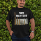 . SIZE MATTERS Plus Size Heavy Weight T-Shirt (S-5XL):  Men's Hanes Beefy-T® - FREE SHIPPING