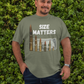 . SIZE MATTERS Plus Size Heavy Weight T-Shirt (S-5XL):  Men's Hanes Beefy-T® - FREE SHIPPING