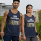 SIZE MATTERS Medium Weight Patriotic Military Tank Top (S-2XL):  Men's & Women's 5200 - FREE SHIPPING