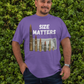 . SIZE MATTERS Plus Size Heavy Weight T-Shirt (S-5XL):  Men's Hanes Beefy-T® - FREE SHIPPING