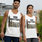SIZE MATTERS Medium Weight Patriotic Military Tank Top (S-2XL):  Men's & Women's 5200 - FREE SHIPPING