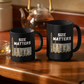 SIZE MATTERS Patriotic Ceramic Coffee Mug (11oz, 15oz) - FREE SHIPPING