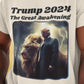 THE GREAT AWAKENING Patriotic T-Shirt (S-5XL):  Men's Medium Weight Gildan 5000 - FREE SHIPPING