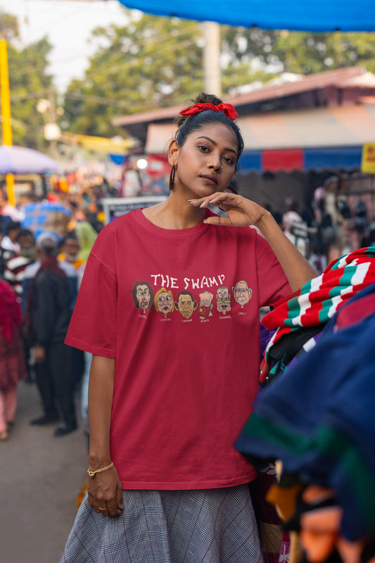 . THE SWAMP Plus Size Heavy Weight Patriotic T-Shirt (S-5XL): Women's Hanes Beefy-T® - FREE SHIPPING