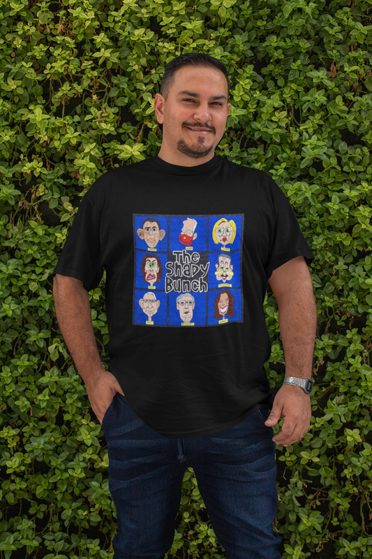 . THE SHADY BUNCH Plus Size Heavy Weight Patriotic T-Shirt (S-5XL):  Men's Hanes Beefy-T® - FREE SHIPPING