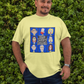 . THE SHADY BUNCH Plus Size Heavy Weight Patriotic T-Shirt (S-5XL):  Men's Hanes Beefy-T® - FREE SHIPPING