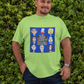 . THE SHADY BUNCH Plus Size Heavy Weight Patriotic T-Shirt (S-5XL):  Men's Hanes Beefy-T® - FREE SHIPPING