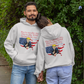 THEY'RE AFTER YOU Heavy Weight Patriotic Hoodie (S-5XL):  Men's & Women's Gildan 18500 - FREE SHIPPING