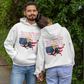 THEY'RE AFTER YOU Heavy Weight Patriotic Hoodie (S-5XL):  Men's & Women's Gildan 18500 - FREE SHIPPING