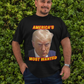 . TRUMP MUG SHOT Plus Size Heavy Weight Patriotic T-Shirt (S-5XL):  Men's Hanes Beefy-T® - FREE SHIPPING