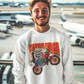 ULTRA MAGA Heavy Weight Patriotic Biker Sweatshirt (S-5XL):  Men's Gildan 18000 - FREE SHIPPING