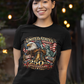 250th USA Anniversary Fitted Patriotic T-Shirt (S-2XL):  Women's Bella+Canvas 6004 - FREE SHIPPING