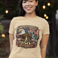 250th USA Anniversary Fitted Patriotic T-Shirt (S-2XL):  Women's Bella+Canvas 6004 - FREE SHIPPING