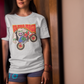 ULTRA MAGA Classic Patriotic Biker T-Shirt (S-5XL):  Women's Medium Weight Gildan 5000 - FREE SHIPPING