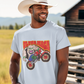 ULTRA MAGA Patriotic Biker T-Shirt (S-5XL):  Men's Medium Weight Gildan 5000 - FREE SHIPPING