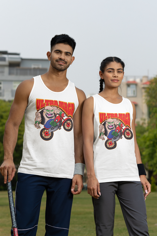 Ultra MAGA Medium Weight Patriotic Biker Tank Top (S-2XL):  Men's & Women's 5200 - FREE SHIPPING
