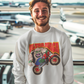 ULTRA MAGA Heavy Weight Patriotic Biker Sweatshirt (S-5XL):  Men's Gildan 18000 - FREE SHIPPING