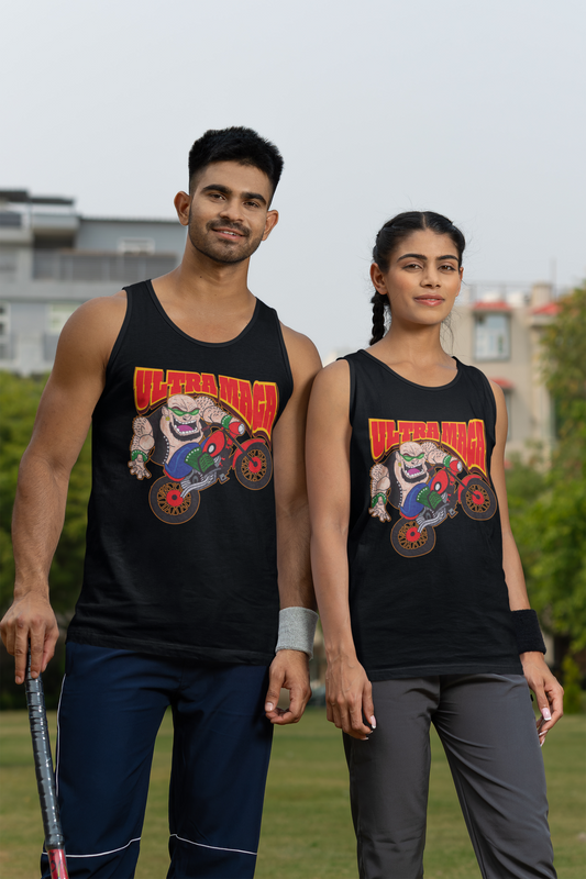 Ultra MAGA Medium Weight Patriotic Biker Tank Top (S-2XL):  Men's & Women's 5200 - FREE SHIPPING