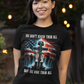 WE OWE THEM ALL Fitted Patriotic Military T-Shirt (S-2XL):  Women's Bella+Canvas 6004 - FREE SHIPPING