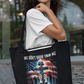 WE OWE THEM ALL Patriotic Christian 100% Polyester Tote Bag (3 sizes) - FREE SHIPPING