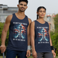 WE OWE THEM ALL Medium Weight Patriotic Christian Tank Top (S-2XL):  Men's & Women's 5200 - FREE SHIPPING