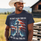 WE OWE THEM ALL Patriotic Military T-Shirt (S-5XL):  Men's Medium Weight 5000 - FREE SHIPPING