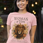 WOMAN OF FAITH Fitted Christian T-Shirt (S-2XL):  Women's Bella+Canvas 6004 - FREE SHIPPING