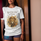 WOMAN OF FAITH Classic Christian T-Shirt (S-5XL):  Women's Medium Weight Gildan 5000 - FREE SHIPPING