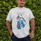 . LIBERAL BRAIN DAMAGE Plus Size Heavy Weight Patriotic Biker T-Shirt (S-5XL):  Men's Hanes Beefy-T® - FREE SHIPPING