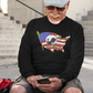 . NEVER FORGOTTEN Heavy Weight Patriotic Military Long Sleeve T-Shirt (S-2XL):  Men's Gildan 2400 - FREE SHIPPING