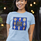 THE SHADY BUNCH Fitted Patriotic T-Shirt (S-2XL):  Women's Bella+Canvas 6004 - FREE SHIPPING