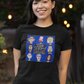 THE SHADY BUNCH Fitted Patriotic T-Shirt (S-2XL):  Women's Bella+Canvas 6004 - FREE SHIPPING