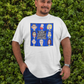. THE SHADY BUNCH Plus Size Heavy Weight Patriotic T-Shirt (S-5XL):  Men's Hanes Beefy-T® - FREE SHIPPING