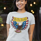 WE THE PEOPLE Fitted Patriotic T-Shirt (S-2XL):  Women's Bella+Canvas 6004 - FREE SHIPPING
