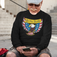 . WE THE PEOPLE Heavy Weight Patriotic Long Sleeve T-Shirt (S-2XL):  Men's Gildan 2400 - FREE SHIPPING