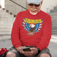 . WE THE PEOPLE Heavy Weight Patriotic Long Sleeve T-Shirt (S-2XL):  Men's Gildan 2400 - FREE SHIPPING