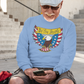 . WE THE PEOPLE Heavy Weight Patriotic Long Sleeve T-Shirt (S-2XL):  Men's Gildan 2400 - FREE SHIPPING