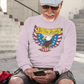 . WE THE PEOPLE Heavy Weight Patriotic Long Sleeve T-Shirt (S-2XL):  Men's Gildan 2400 - FREE SHIPPING
