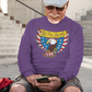. WE THE PEOPLE Heavy Weight Patriotic Long Sleeve T-Shirt (S-2XL):  Men's Gildan 2400 - FREE SHIPPING