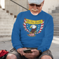 . WE THE PEOPLE Heavy Weight Patriotic Long Sleeve T-Shirt (S-2XL):  Men's Gildan 2400 - FREE SHIPPING